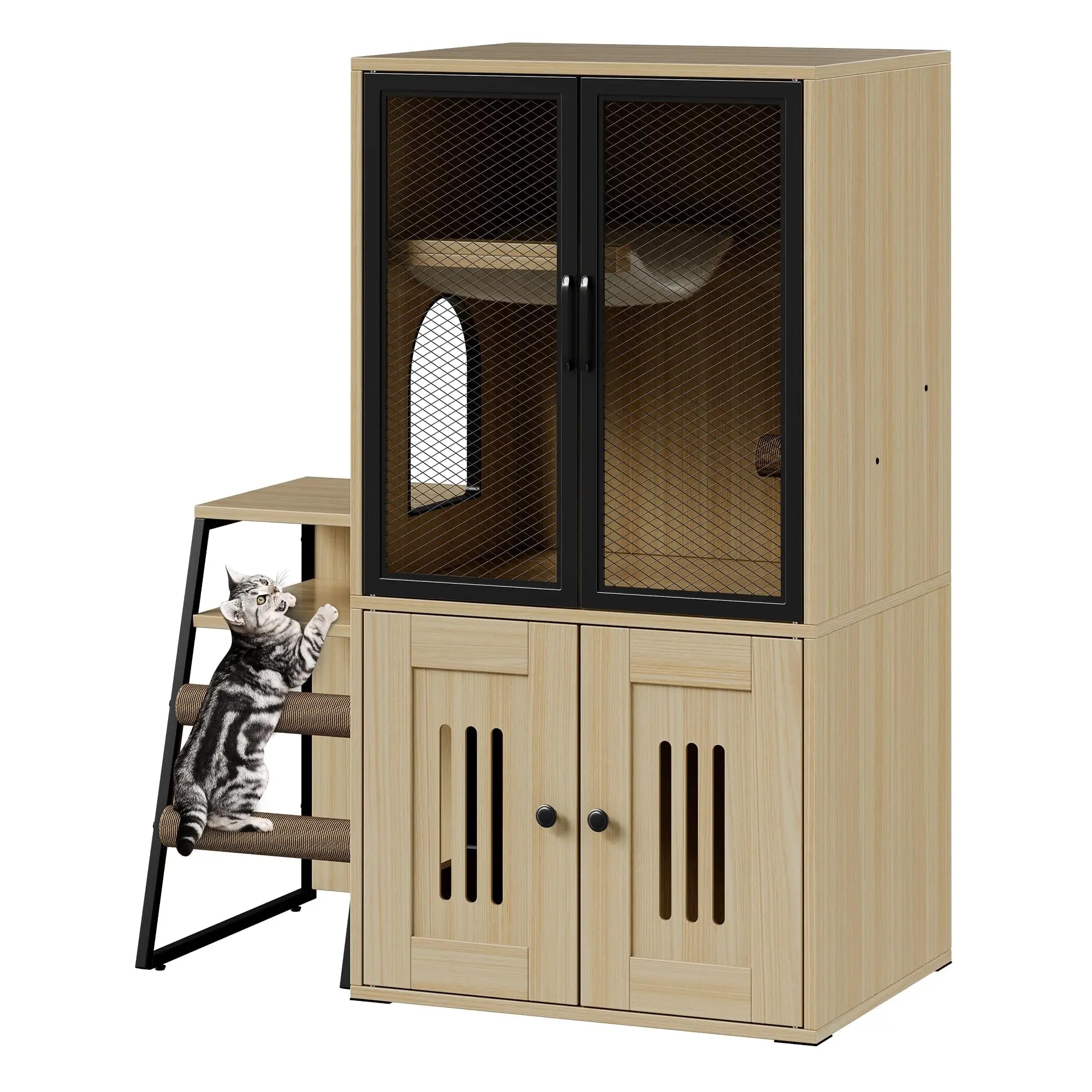Cat Litter Box Enclosed