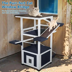 4 Tiers Outdoor Cat House