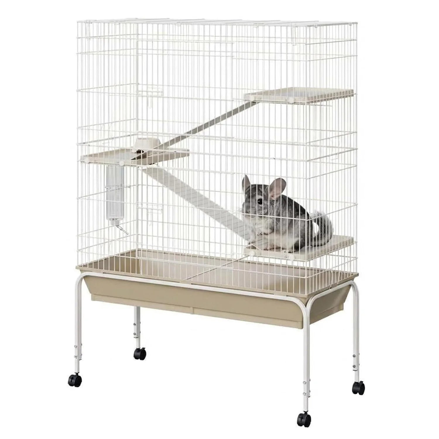 Small Animal Cage with Wheels