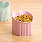 Elevated Ceramic Cat Bowls