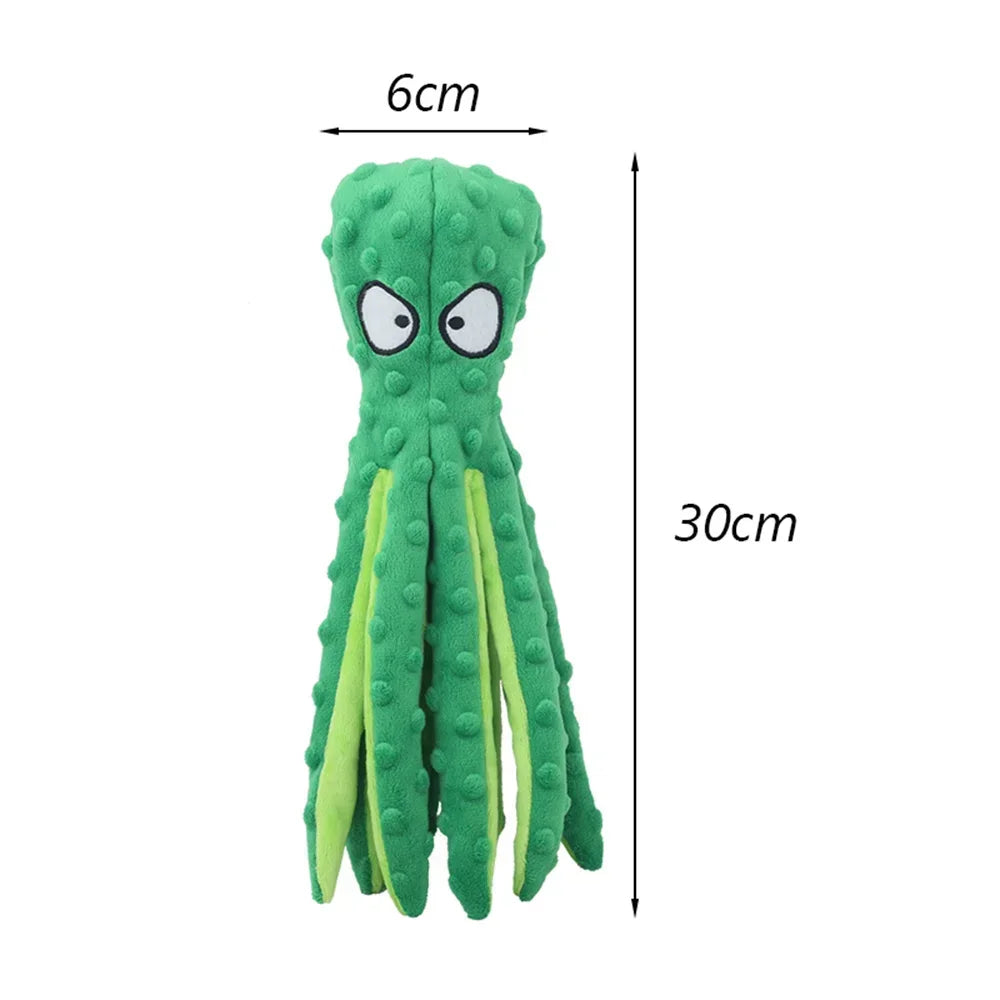 Octopus Plush Puppy Dog Chew