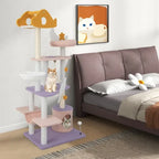 66' Cute Cat Tree Multi-level