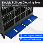 48-Inch Heavy-Duty Dog Crate