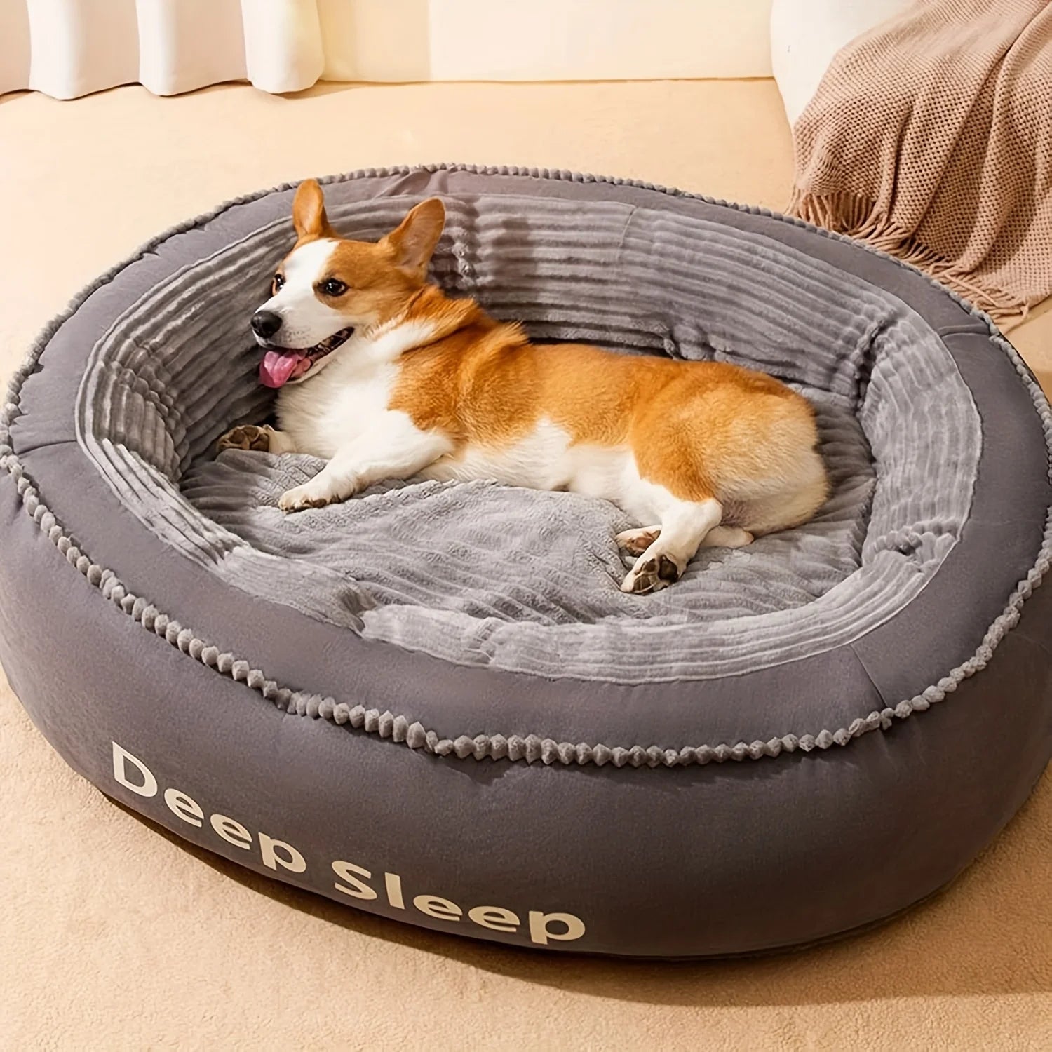 Pet Bed Comfortable Donut
