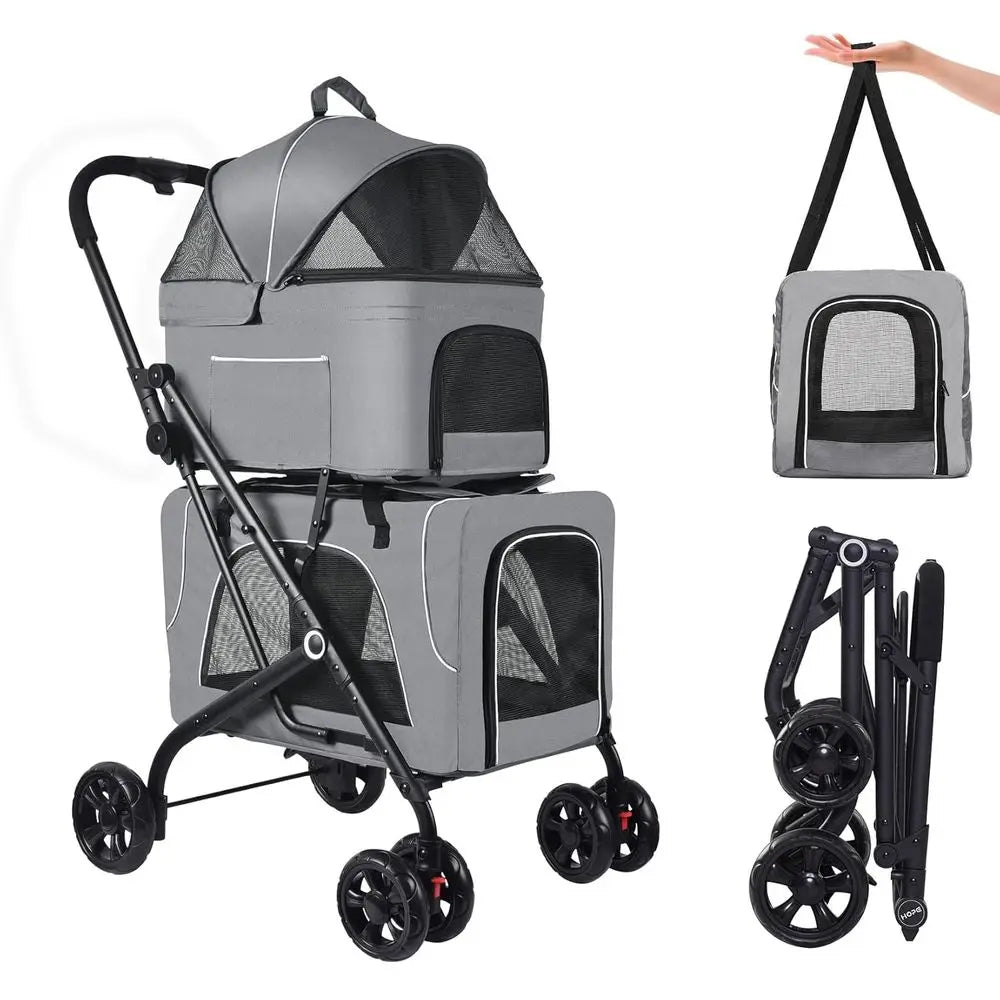 Double Pet Stroller