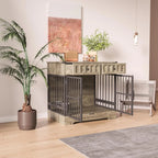 Dog Crate with 2 Drawers, 35.1"