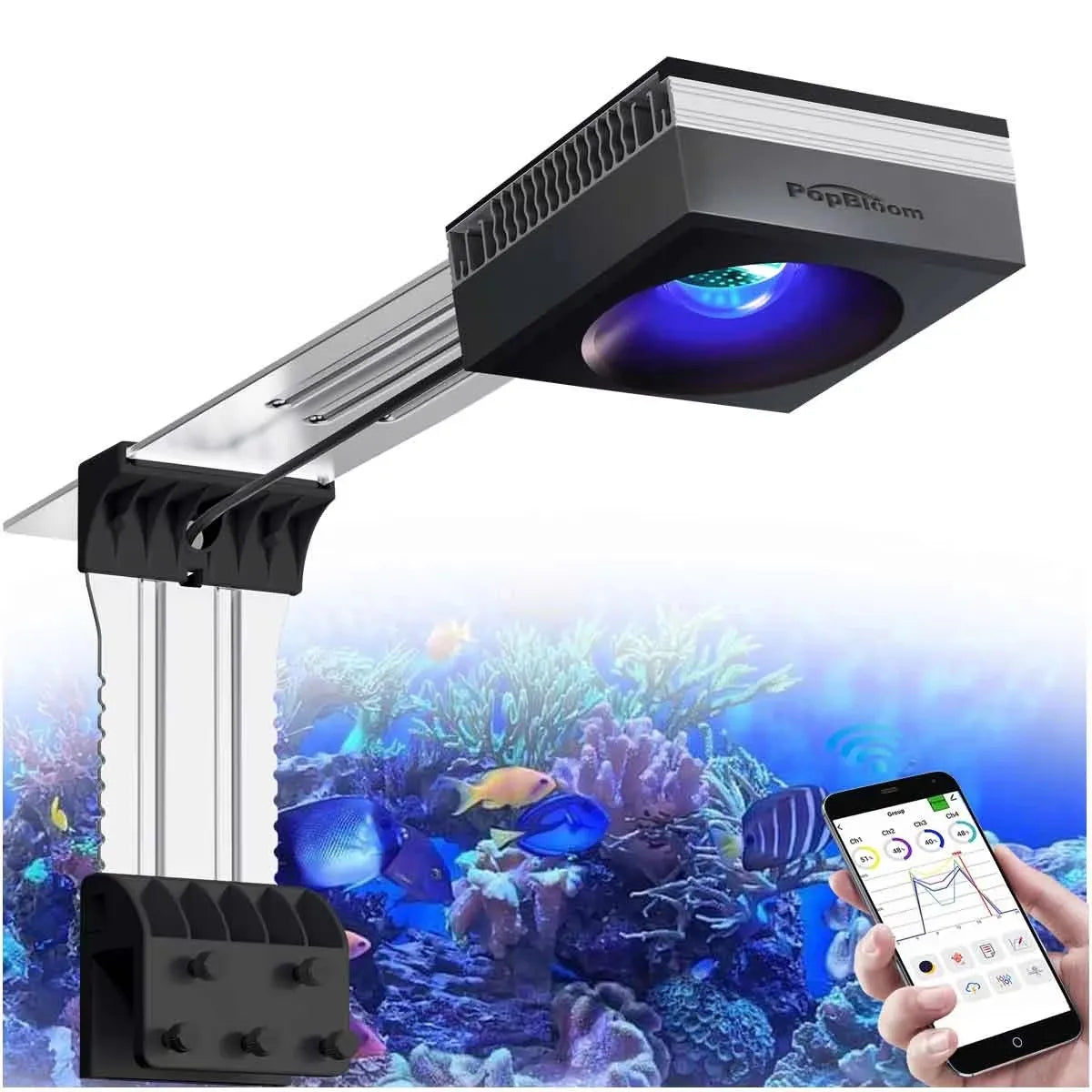 WiFi Reef Aquarium Light 100W