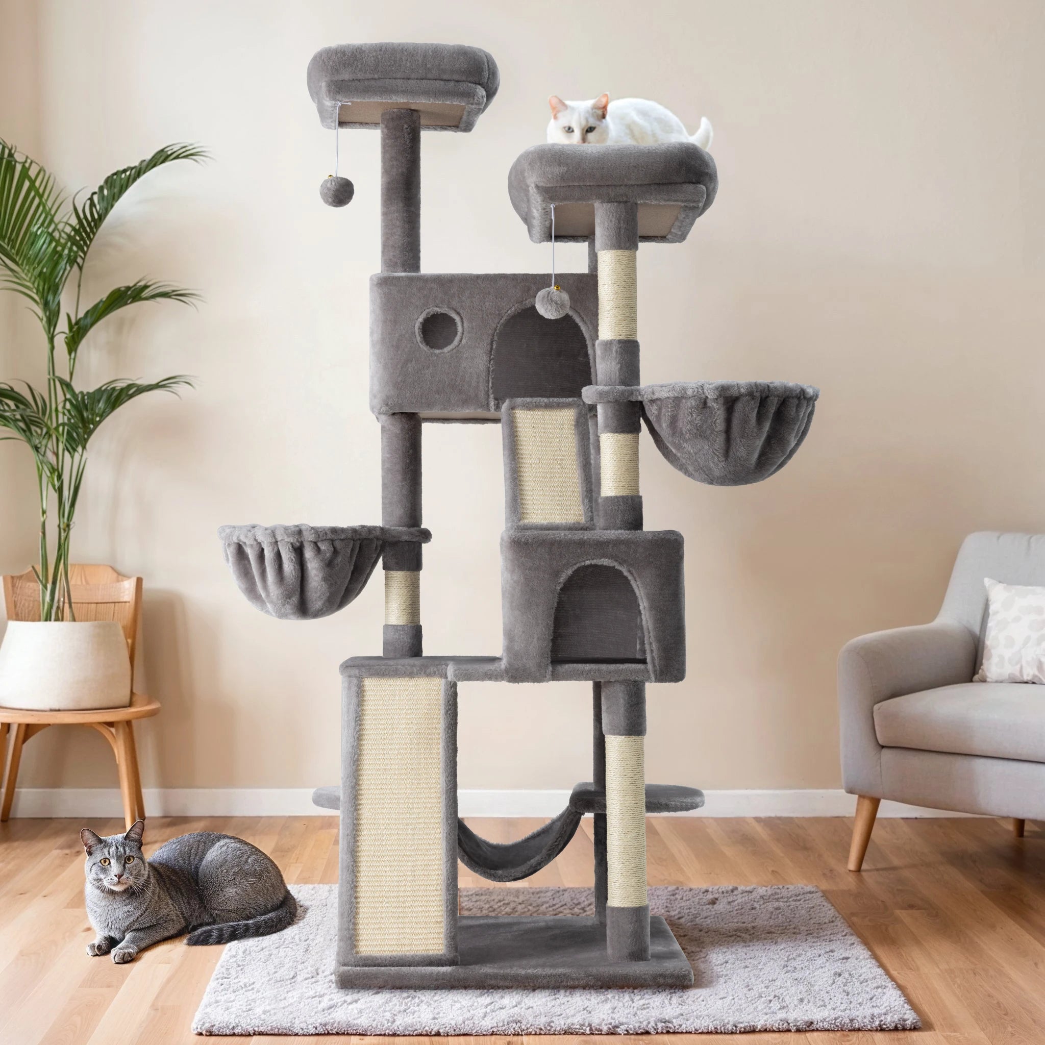 65in Multi-Level Large Cat Tree