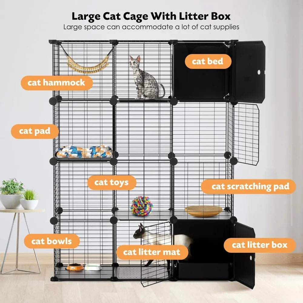 Cat Enclosure/Litter Box