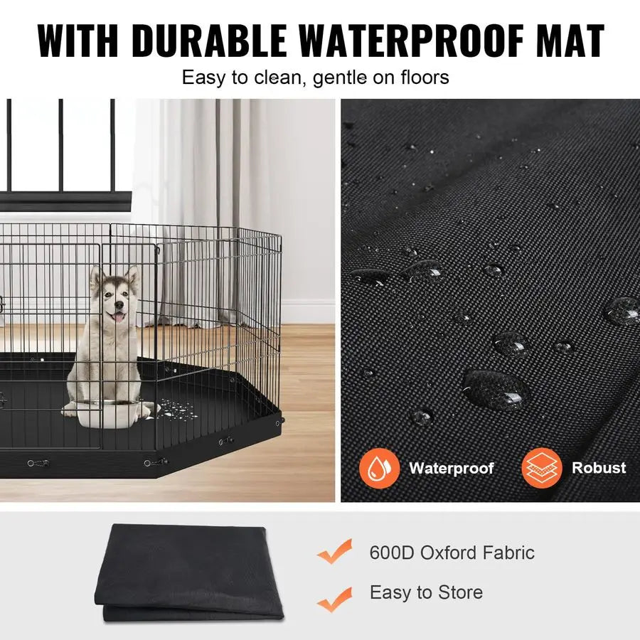 Foldable Dog Exercise Playpen