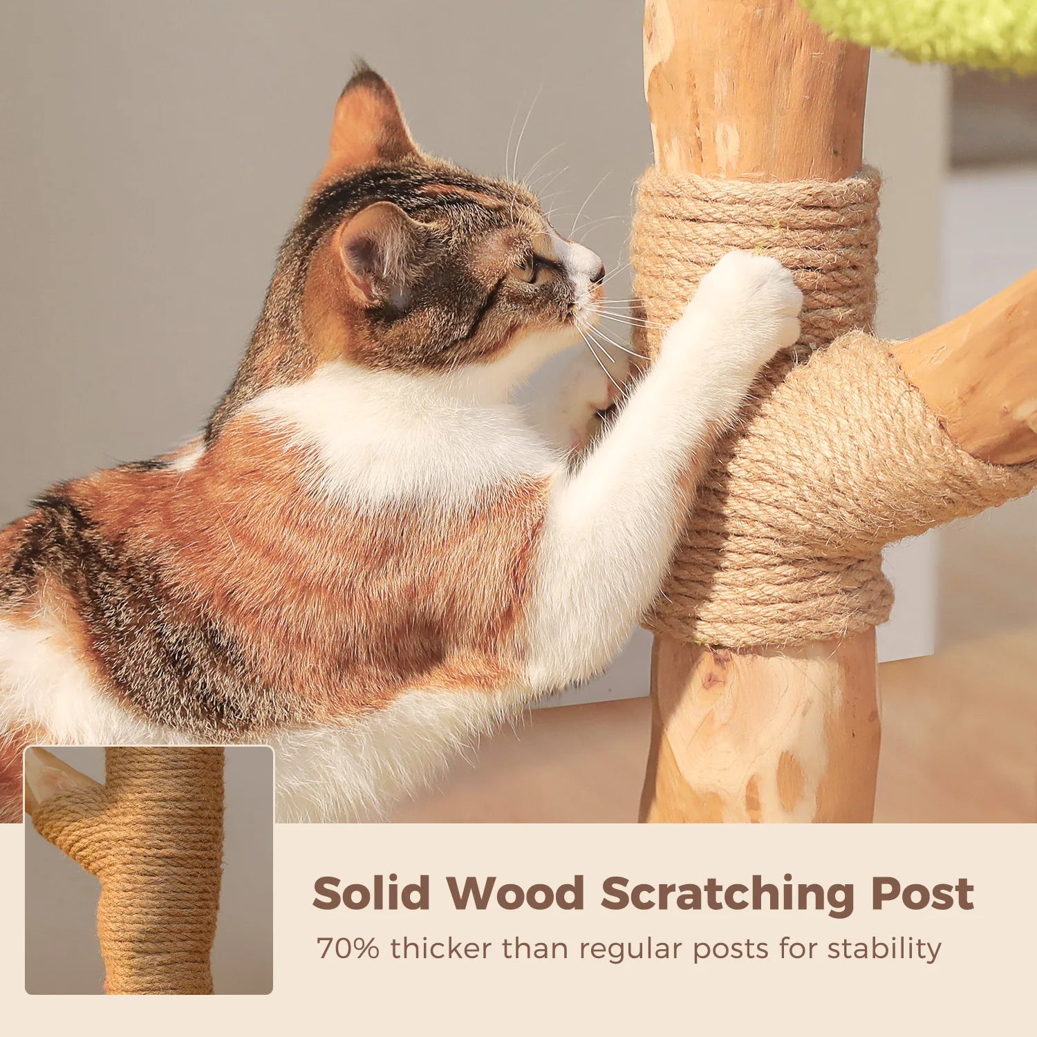 Wood Cat Tree