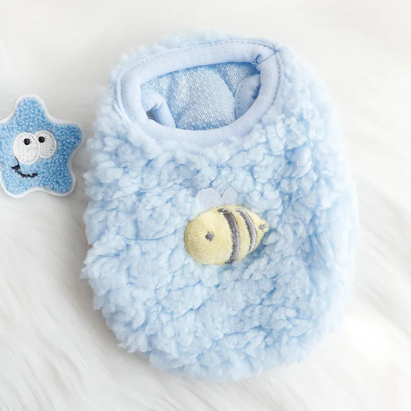 Newborn Cat Kitten Velvet Clothing
