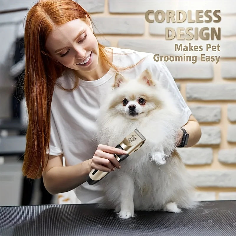 USB pet grooming tool set