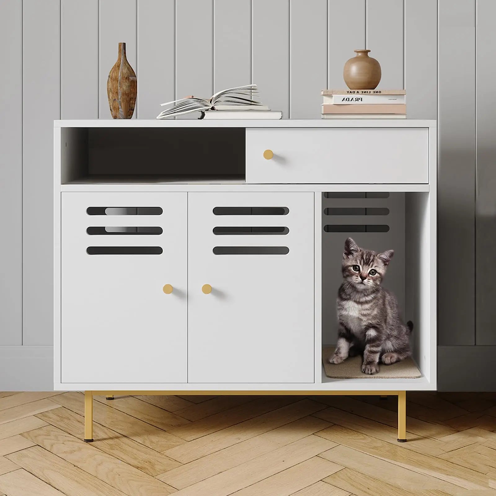 Cat Litter Box Enclosure