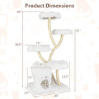 Freestanding Cat Tower
