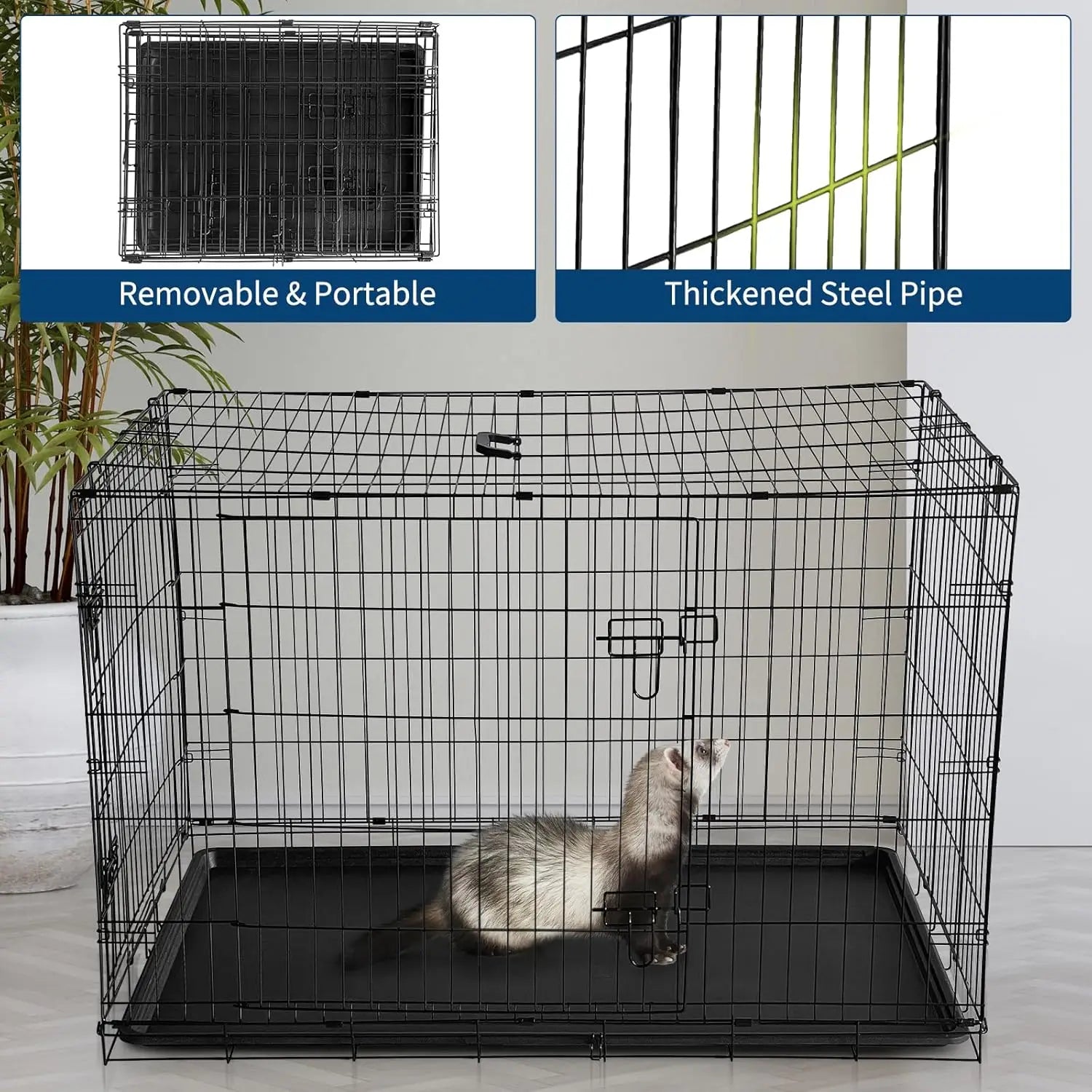 Rabbit Cage Folding Small Crate