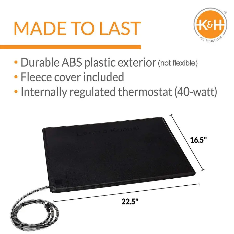 Heated Outdoor Dog Pad
