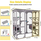 Cat Enclosure Wooden