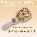 Pet Food Measuring Scoop Electronic