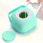 Shampoo Dispenser Silicone Brush