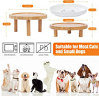 Elevated Ceramic Cat Bowls