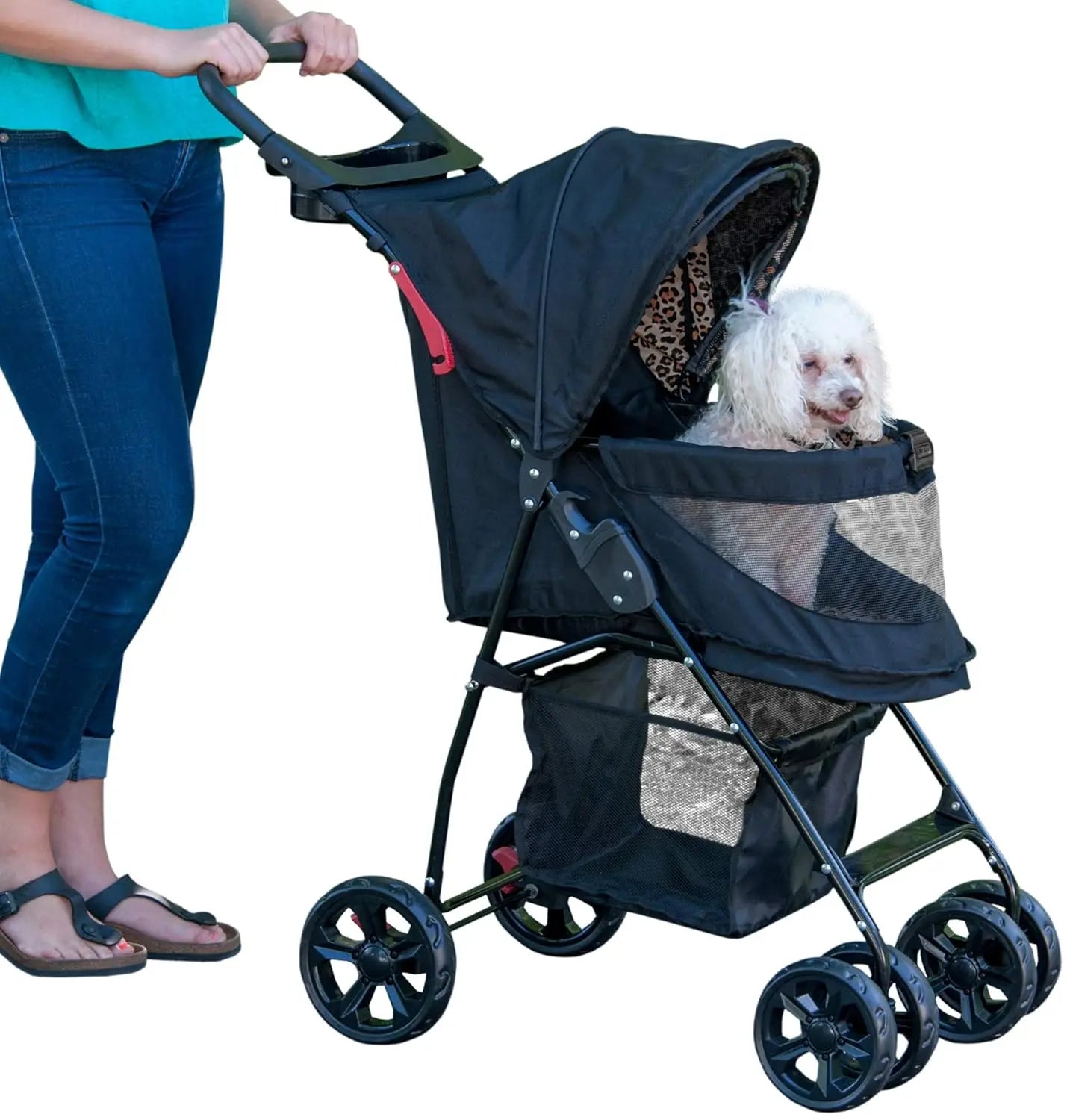 Zipper-less Stroller for Cats/Dogs