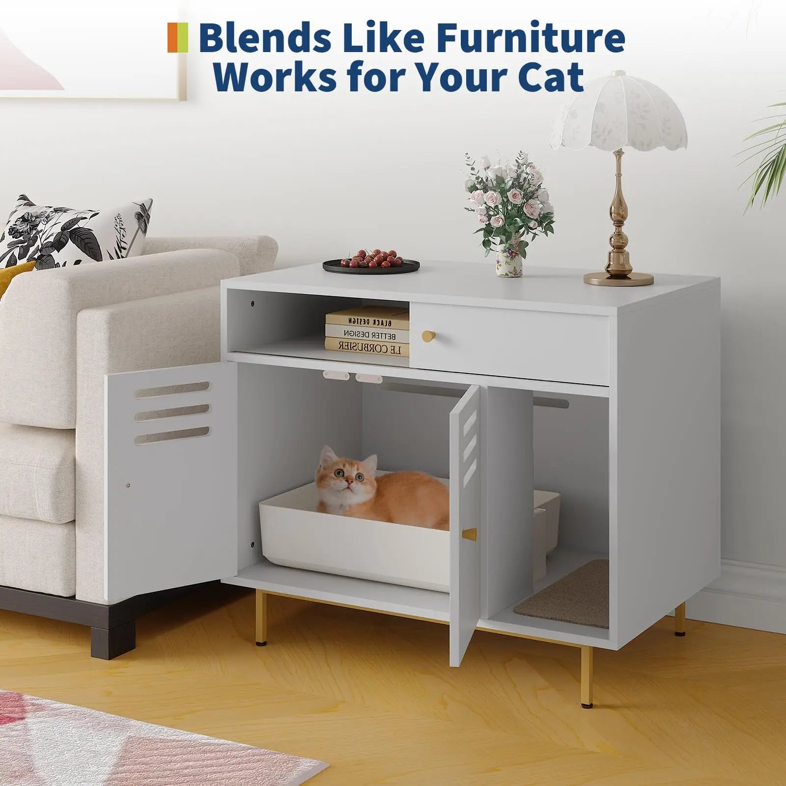Cat Litter Box Enclosure