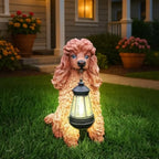 Poodle Statues Outdoor garden sculpture decor