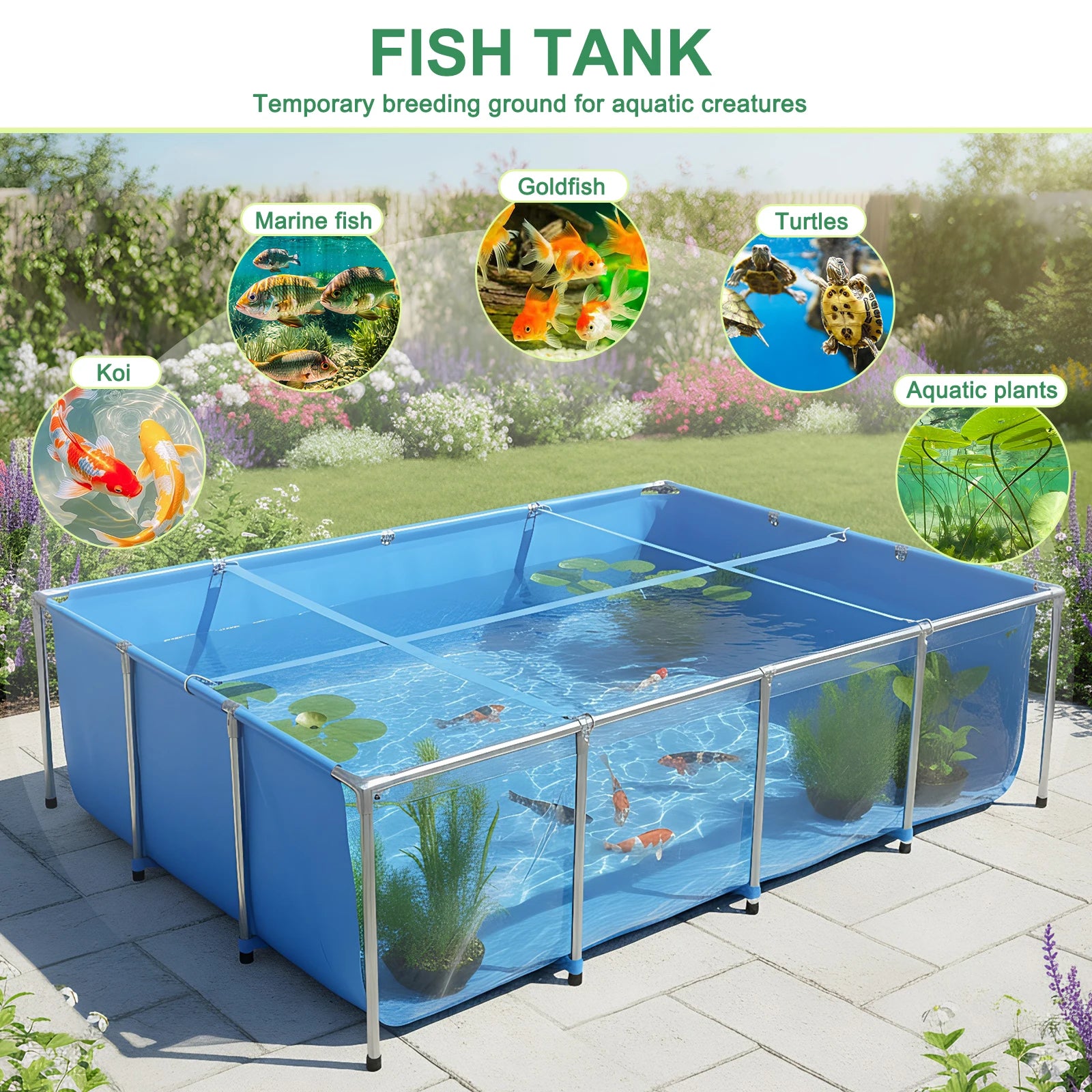 880 Gallon Canvas Fish Tank