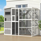 4-Tier Outdoor Cat Enclosure
