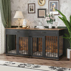 Large Wooden Dog Crate