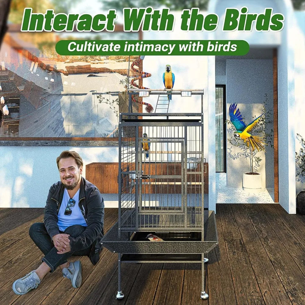 82" Large Bird Cage