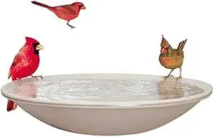 Heated Deck Mounting Bird Bath