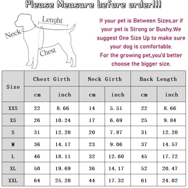 Dog Sweater Winter Warm