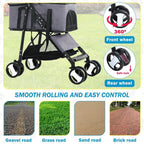 Pet Stroller/Detachable Jogger Stroller