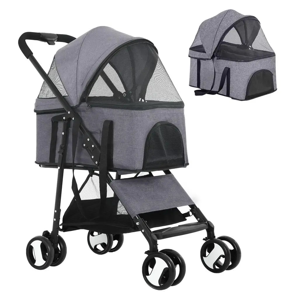 Pet Stroller/Detachable Jogger Stroller