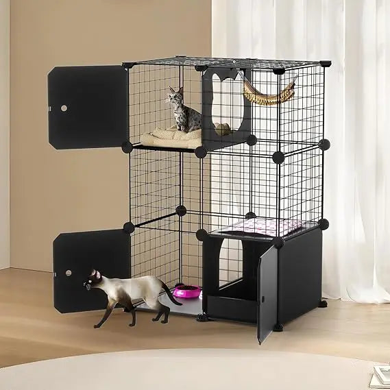 Cat Enclosure/Litter Box