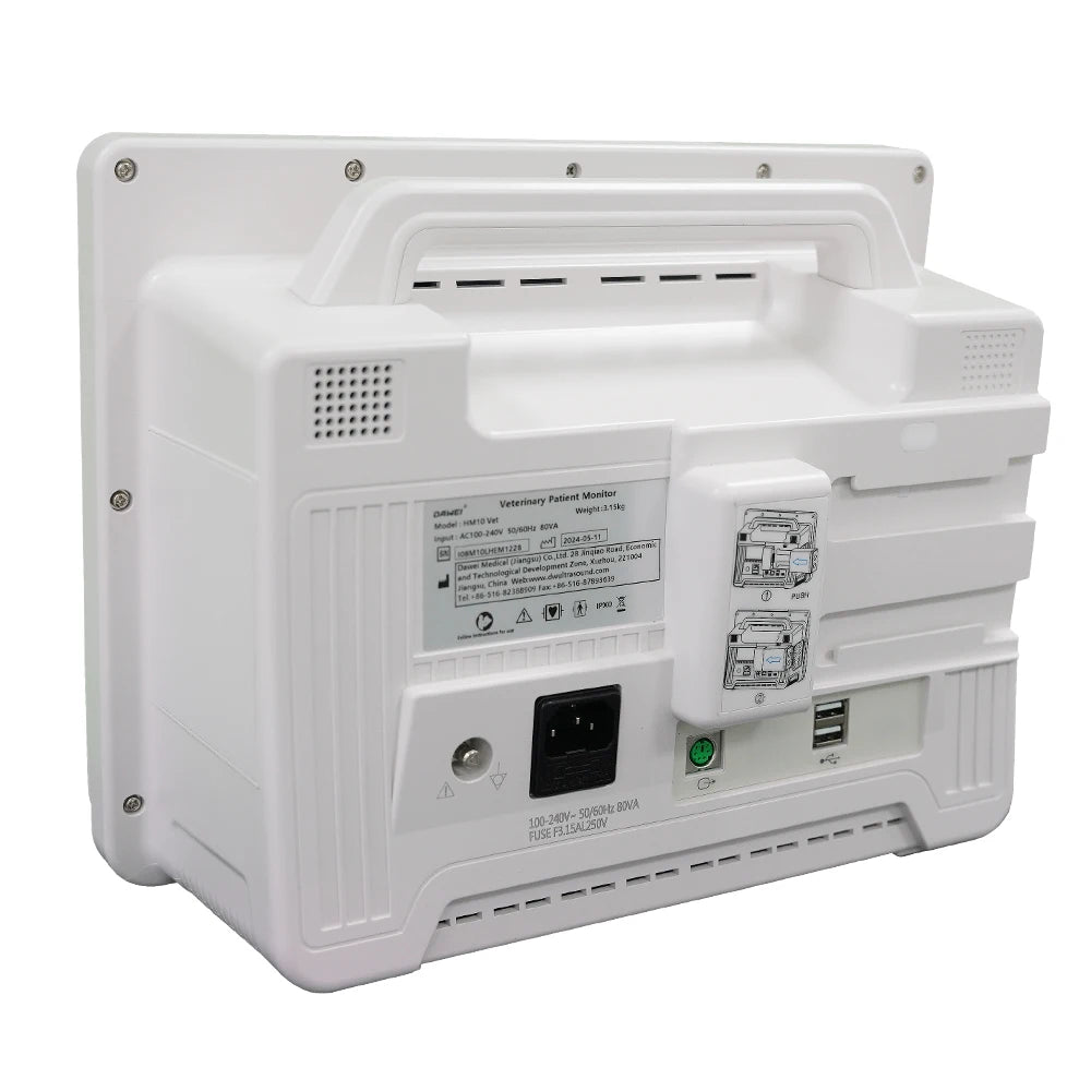 Portable Veterinary Monitor 6 Parameter