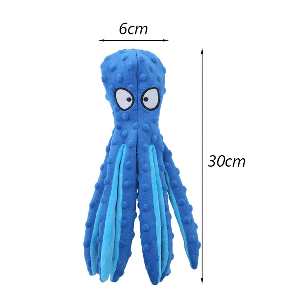 Octopus Plush Puppy Dog Chew