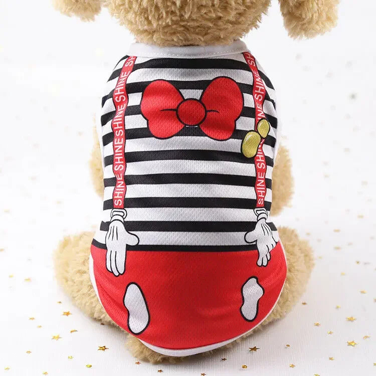 Cartoon Print Cotton Apparel