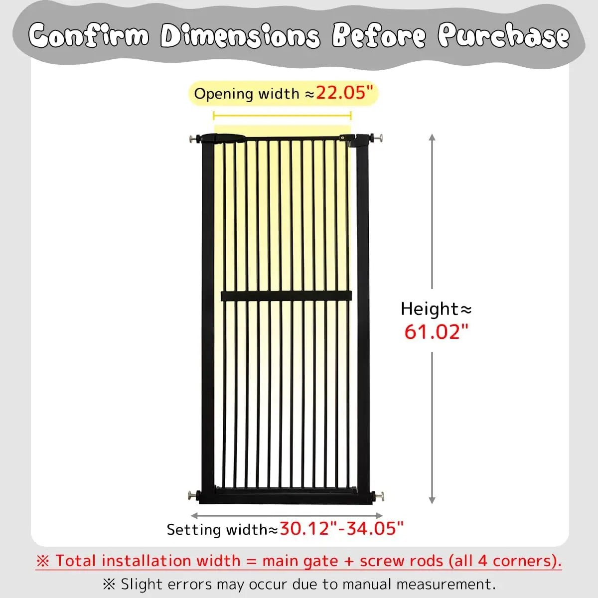 Extra Tall Pet Gate