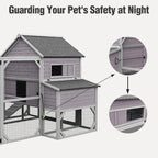 Chicken Coop with 6 Nesting Boxes