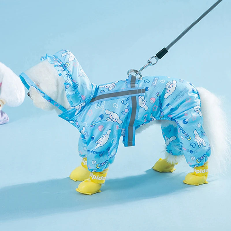 Pet Raincoat Dogs of all Sizes