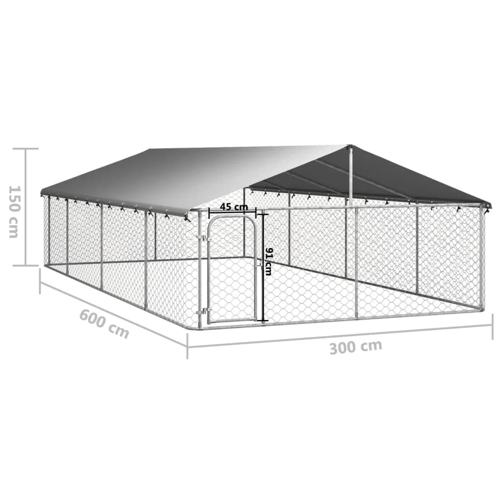 Kennel with Roof/Fences