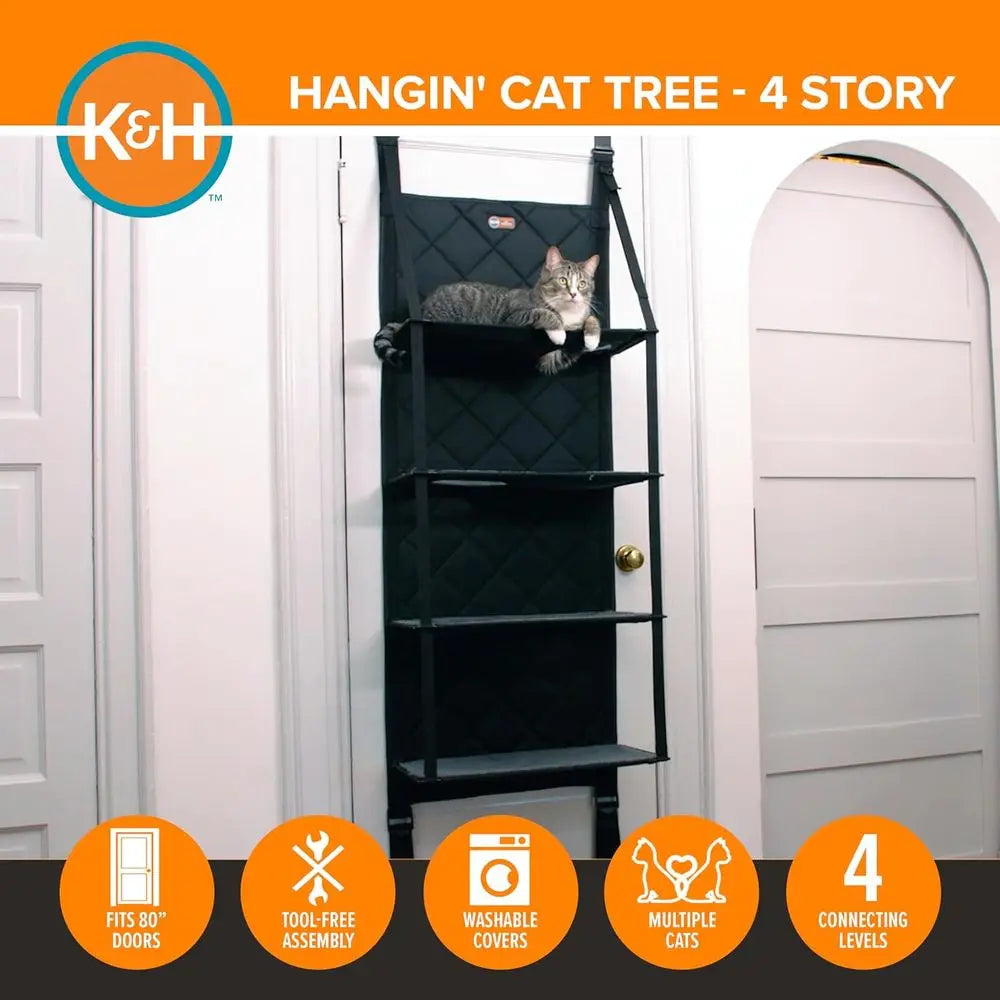 Hanging Cat Tree Door Mounted