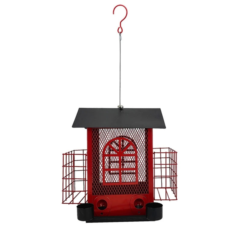 Metal Hanging Bird Feeder