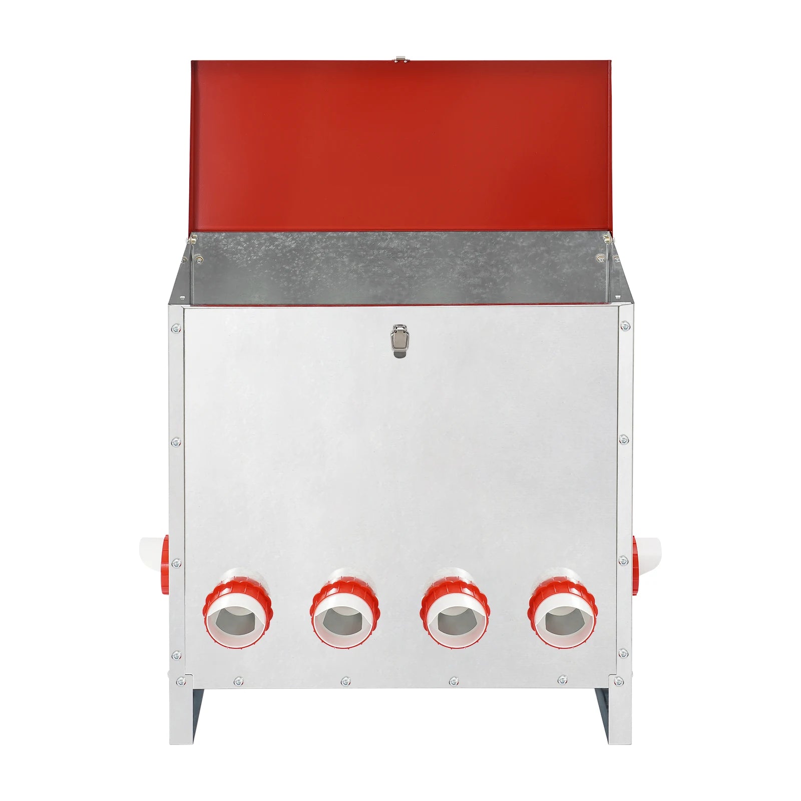 Galvanized Metal Chicken Feeder
