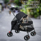 Dog Cat Stroller Outdoor Travel