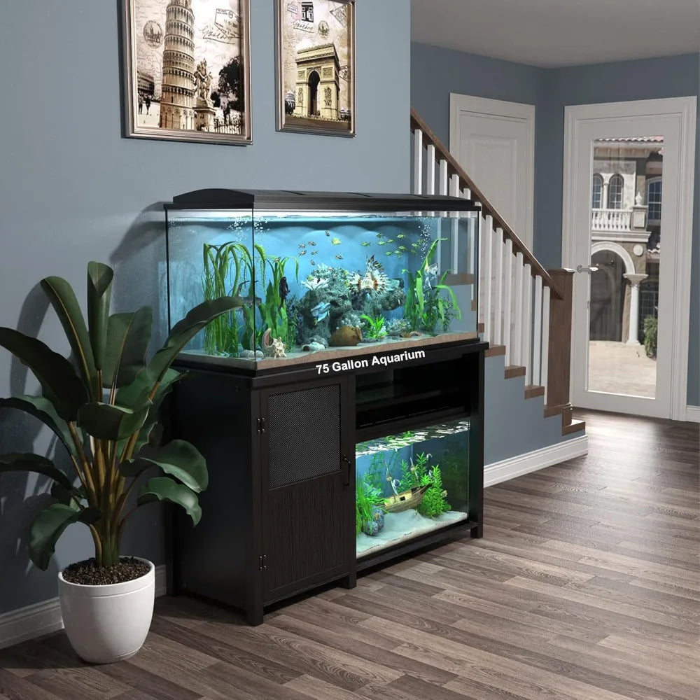 "Durable Frame Aquarium Stand