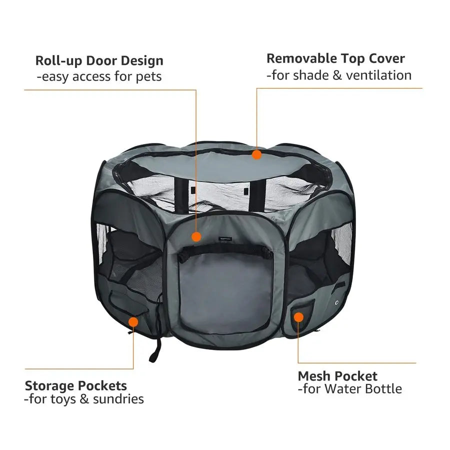 Pet Dog Octagonal Playpen